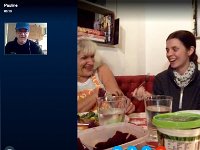 16th - the last visual comms with Aussie HQ. The gals seem happy